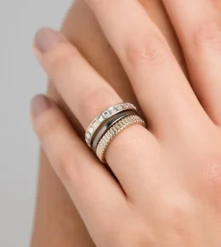 Fashion Anekke Set Anillos Dorados Authenticity
