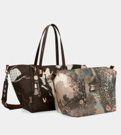 Hot Anekke Shopper Grande Marron Nature Shodo