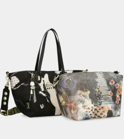 Hot Anekke Shopper Grande Negra Nature Shodo