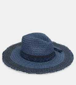 New Anekke Sombrero Rafia Bicolor