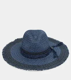 New Anekke Sombrero Rafia Bicolor