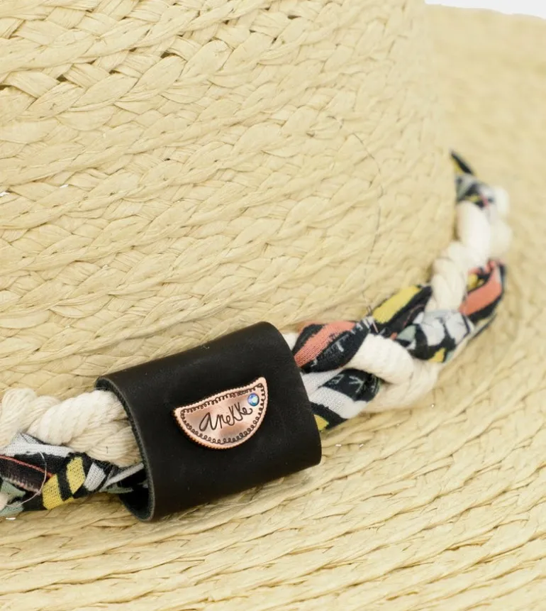Cheap Anekke Sombrero Rafia Crudo