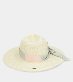 Best Sale Anekke Sombrero Rafia Crudo