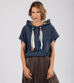 Cheap Anekke Sudadera Azul Marino Sin Mangas Studio