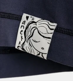 Cheap Anekke Sudadera Azul Marino Sin Mangas Studio