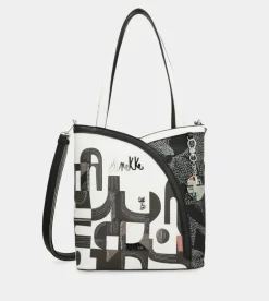 Outlet Anekke Tote Con Bandolera Nature Sixties
