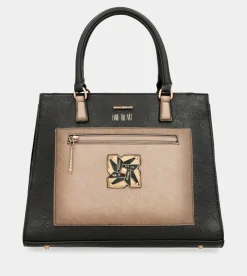 Store Anekke Tote Negro Con Bandolera Shoen