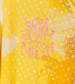 New Anekke Vestido Camisero Amarillo