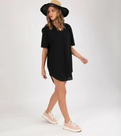New Anekke Vestido Corto Negro